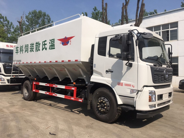 東風(fēng)天錦散裝飼料運(yùn)輸車14噸